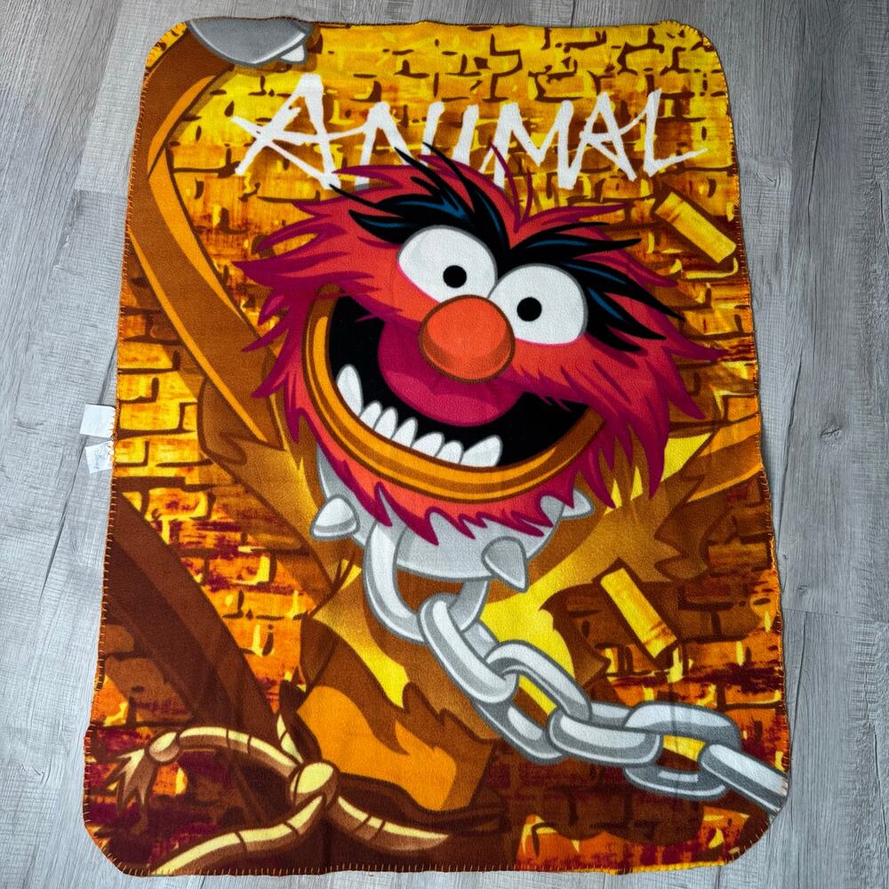 Disney The Muppets Animal Fleece Throw Blanket